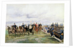 Tsar Nicholas II of Russia and French President Felix Faure by Edouard Detaille