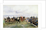 Tsar Nicholas II of Russia and French President Felix Faure by Edouard Detaille