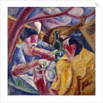 Under the Pergola in Naples by Umberto Boccioni