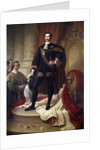 Portrait Maximilian II of Bavaria by Wilhelm von Kaulbach