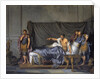 The Emperor Septimius Severus reproaching his son Caracalla by Jean Baptiste Greuze