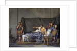 The Emperor Septimius Severus reproaching his son Caracalla by Jean Baptiste Greuze