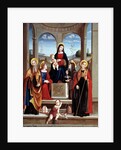 Madonna and Child with Saints by Francesco Francia