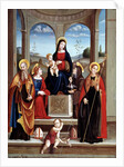 Madonna and Child with Saints by Francesco Francia