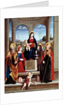 Madonna and Child with Saints by Francesco Francia