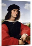 Portrait of Agnolo Doni - oil on panel by Raphael