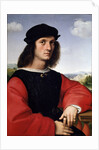 Portrait of Agnolo Doni - oil on panel by Raphael