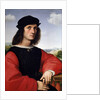 Portrait of Agnolo Doni - oil on panel by Raphael