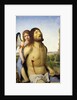 The dead Christ supported by an angel by Antonello da Messina