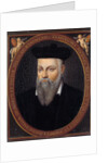 Portrait of Nostradamus by Anonymous