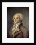 Portrait of Maximilien de Robespierre by Anonymous