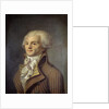 Portrait of Maximilien de Robespierre by Anonymous