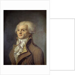 Portrait of Maximilien de Robespierre by Anonymous
