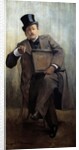 Portrait of Georges Courteline by Leopold Stevens
