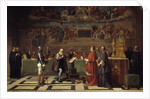 Galileo Galilei before the Holy Office in the Vatican by Robert Fleury