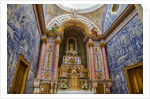 Interior of the 13th century Gothic church , Inreja de Santa Maria do Castelo by Anonymous