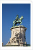 Dom Jose I Equestrian statue, Square surrounded by Government Buildings, Commerce Square by Anonymous