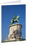Dom Jose I Equestrian statue, Square surrounded by Government Buildings, Commerce Square by Anonymous