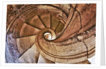 Spiral Stone Staircase in Convento de Cristo by Anonymous
