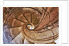Spiral Stone Staircase in Convento de Cristo by Anonymous