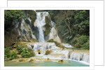Kuang Si Waterfall near Luang Prabang, Laos by Anonymous
