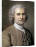Portrait of Jean-Jacques Rousseau by Charles Escot