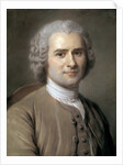 Portrait of Jean-Jacques Rousseau by Charles Escot