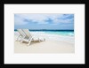 Idyllic beach scene in the Maldives by Anonymous