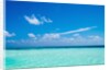 The ocean in The Maldives by Anonymous