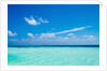 The ocean in The Maldives by Anonymous