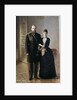 Portrait of Tsar Alexander III of Russia with his wife Maria Fedorovna by Ivan Nikolaevich Kramskoi