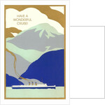 Art Deco Ocean Liner, Have a Wonderful Cruise by Anonymous