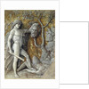 David and Goliath Attributed to Andrea Mantegna by Anonymous