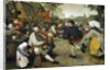 Peasant Dance by Pieter Brueghel the Elder