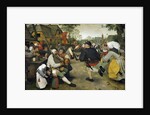 Peasant Dance by Pieter Brueghel the Elder