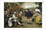 Peasant Dance by Pieter Brueghel the Elder