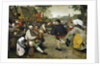 Peasant Dance by Pieter Brueghel the Elder