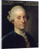 Portrait of Marco Rutini, Italian composer by Anonymous