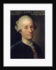 Portrait of Marco Rutini, Italian composer by Anonymous