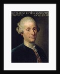 Portrait of Marco Rutini, Italian composer by Anonymous