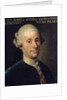 Portrait of Marco Rutini, Italian composer by Anonymous