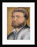 Self Portrait Drawing by Hans Holbein The Younger