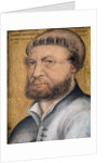 Self Portrait Drawing by Hans Holbein The Younger