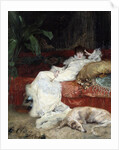 Portrait of Sarah Bernhardt by Georges Jules Victor Clairin