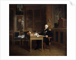 Portrait of Louis XVIII at his desk in the Tuileries by Francois Gerard
