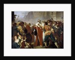Mathieu Mole resisting to the dissidents at the time of the Fronde by Anonymous