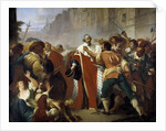 Mathieu Mole resisting to the dissidents at the time of the Fronde by Anonymous
