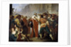Mathieu Mole resisting to the dissidents at the time of the Fronde by Anonymous