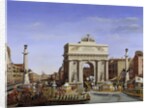 Napoleon on the Grand Canal, Venice 1807 by Giuseppe Borsato