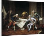 Louis XVI giving Giving Instructions to La Perouse, 29th June 1785 by Nicolas-Andre Monsiau
